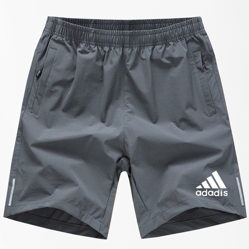 Athleisure shorts men's summer outerwear ice silk quick-drying five-point pants loose plus size running fitness pants