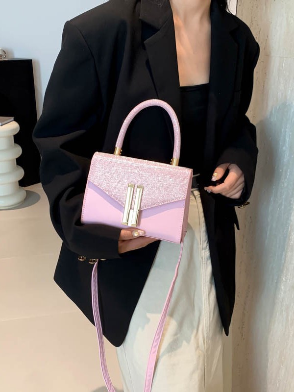 Cross-border Korean version of the new fashion retro casual small bag women's trendy foreign style single shoulder crossbody bag handheld small square bag