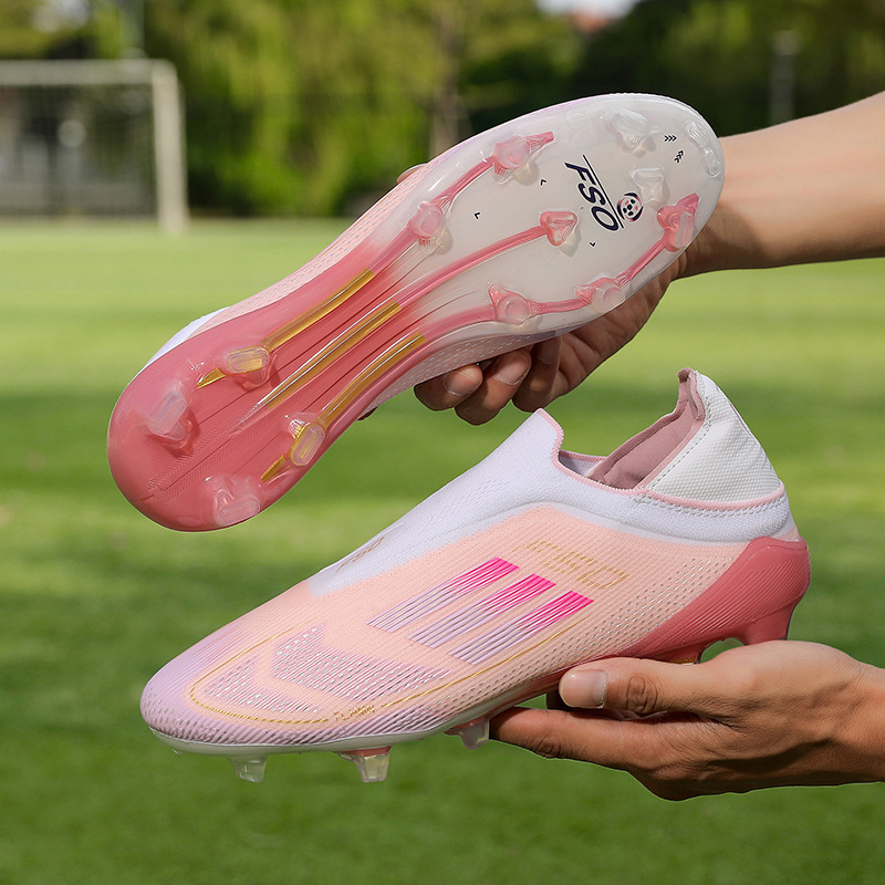 World Cup F50 football shoes FG natural grass spike competition shoes football shoes exclusively for cross-border foreign trade